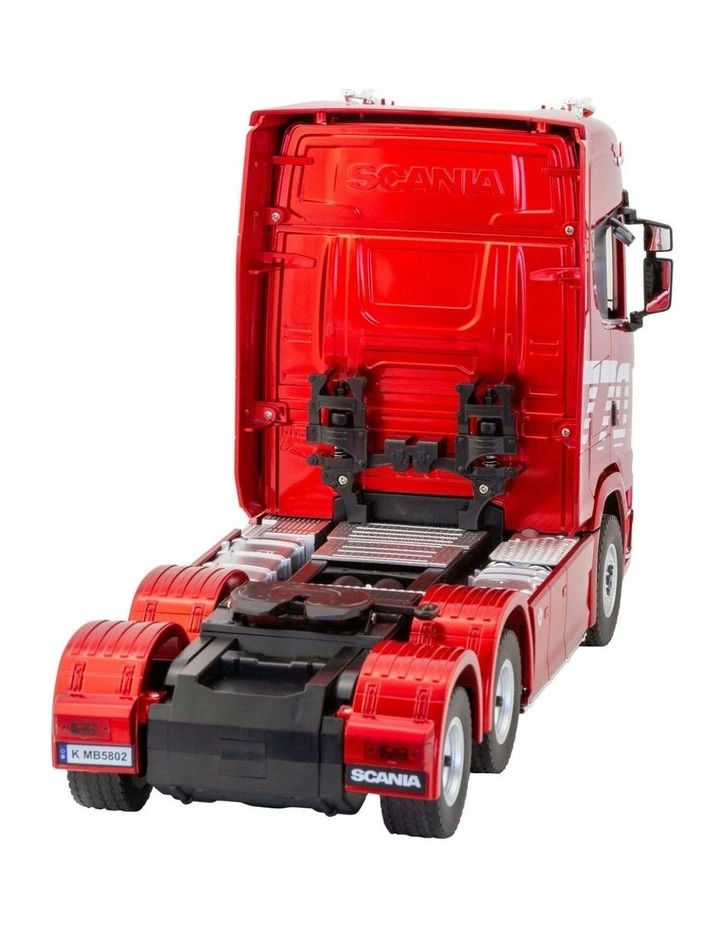 Scania Licensed Remote Control Trailer Head Truck with Lights, Sounds & Steering Adjustment image 4