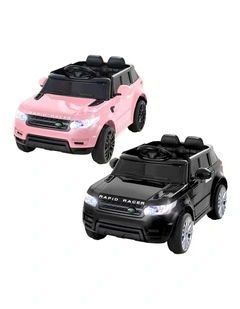 Rigo Kids Electric Ride On Car Black Pink Ride-On Toy with Remote Control
