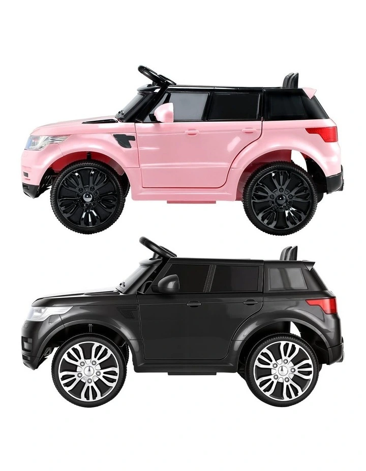Rigo Kids Electric Ride On Car Black Pink Ride-On Toy with Remote Control image 3