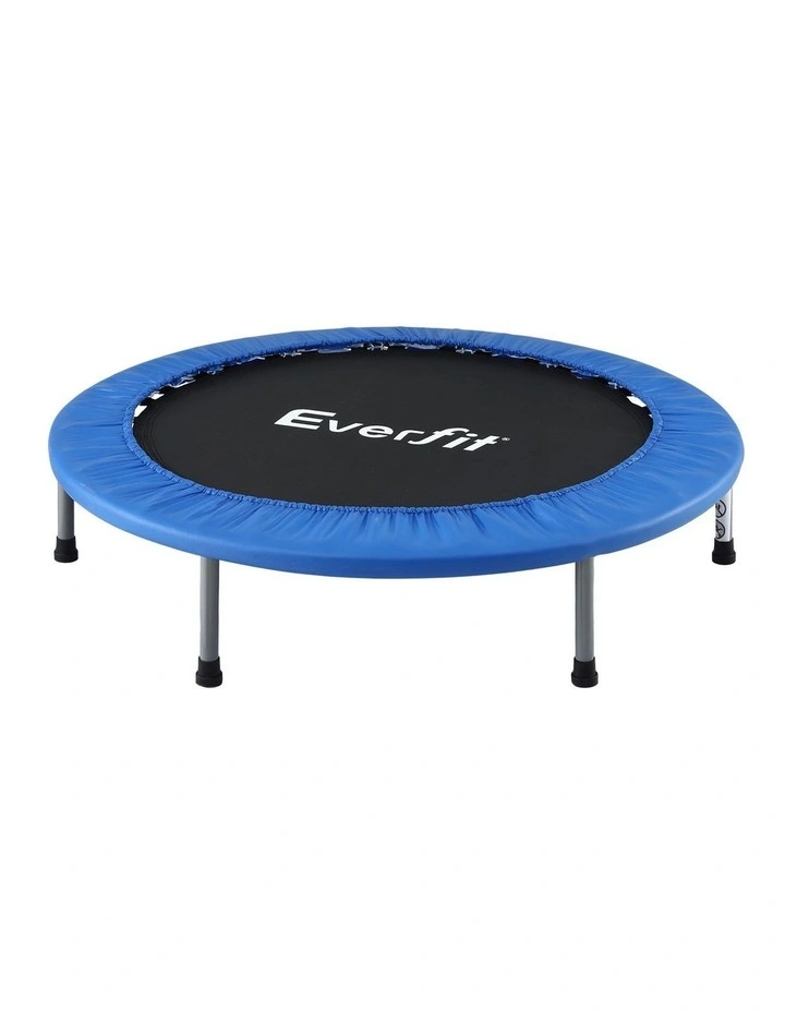 Everfit 40-Inch Fitness Trampoline Rebounder Mini Round Trampoline Home Workouts image 1