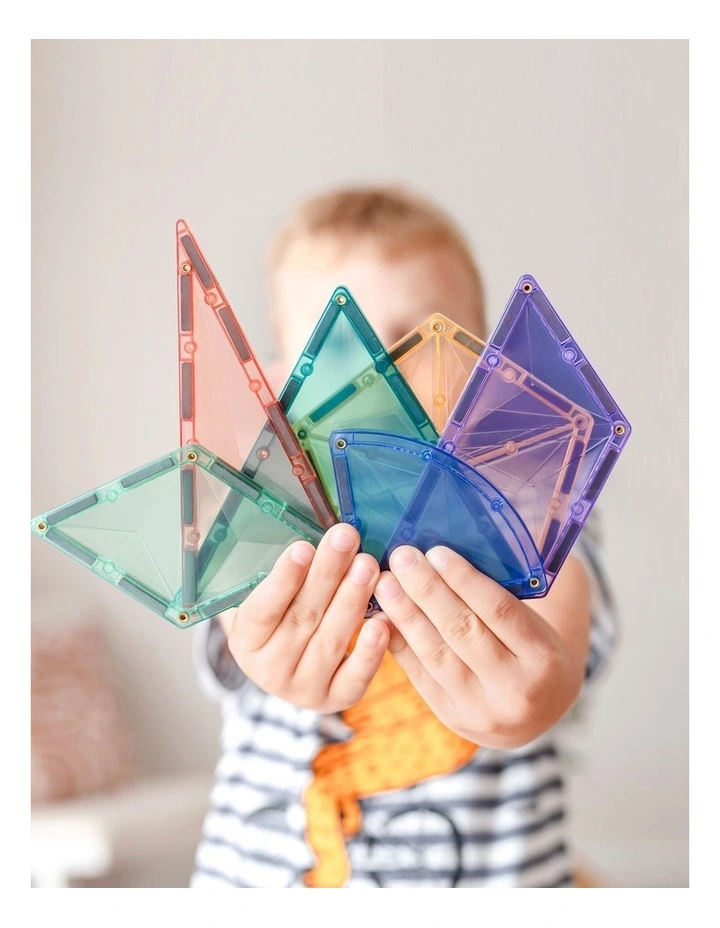 CONNETIX Magnetic Tiles Pastel Shape Expansion Pack, 48 Pieces image 3