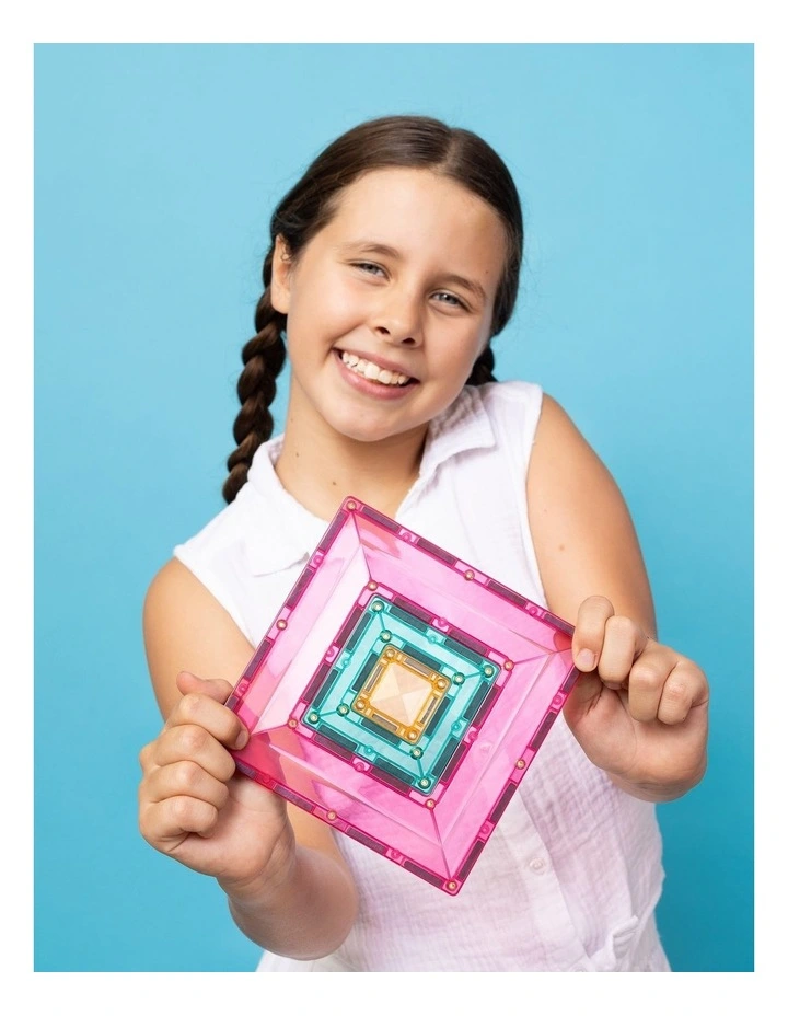 CONNETIX Magnetic Tiles Pastel Portal Pack, 48 Pieces image 2