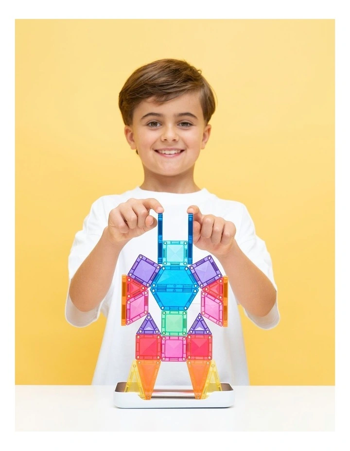 CONNETIX Magnetic Tiles Travel Mini Pack, 32 Pieces image 3