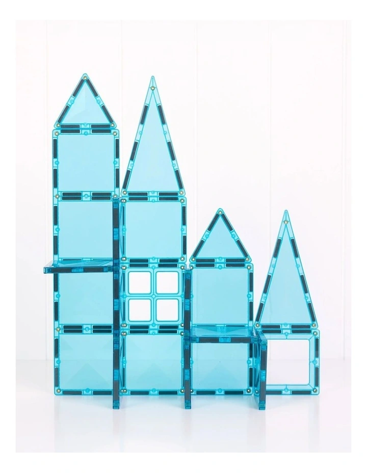 CONNETIX Magnetic Tiles Charity Pack Teal, 20 Pieces image 4