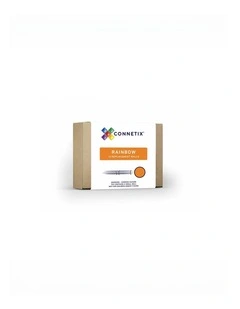CONNETIX Magnetic Tiles Rainbow Ball Pack, 12 Pieces