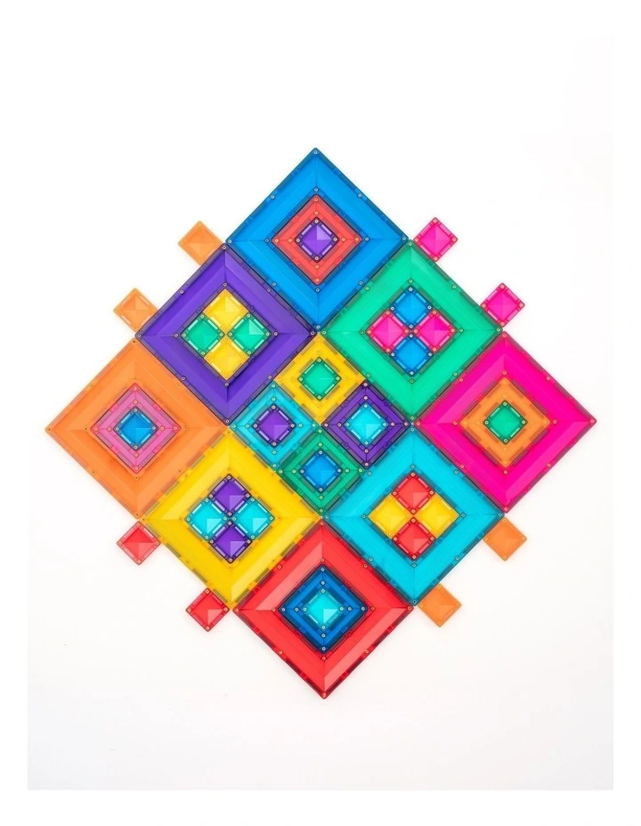 CONNETIX Magnetic Tiles Bright Portal Pack, 48 Pieces image 5