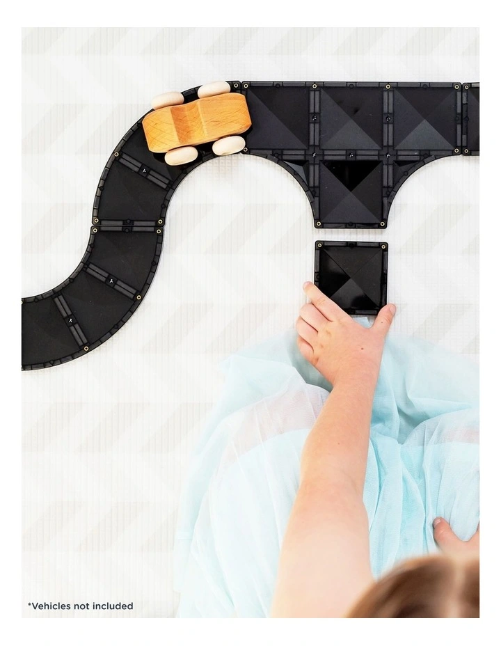 CONNETIX Magnetic Tiles Creative Roads Pack, 48 Pieces image 3