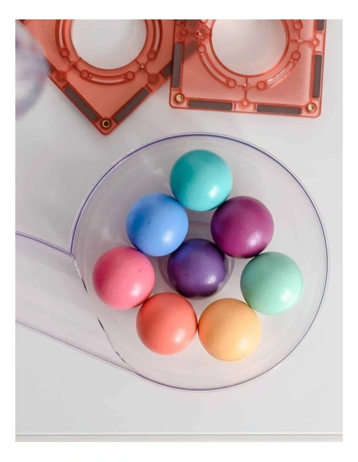 CONNETIX Magnetic Tiles Pastel Ball Pack, 16 Pieces image 4