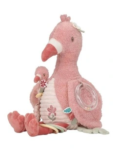 Little Dutch Safari Friends Activity Cuddle Flamingo