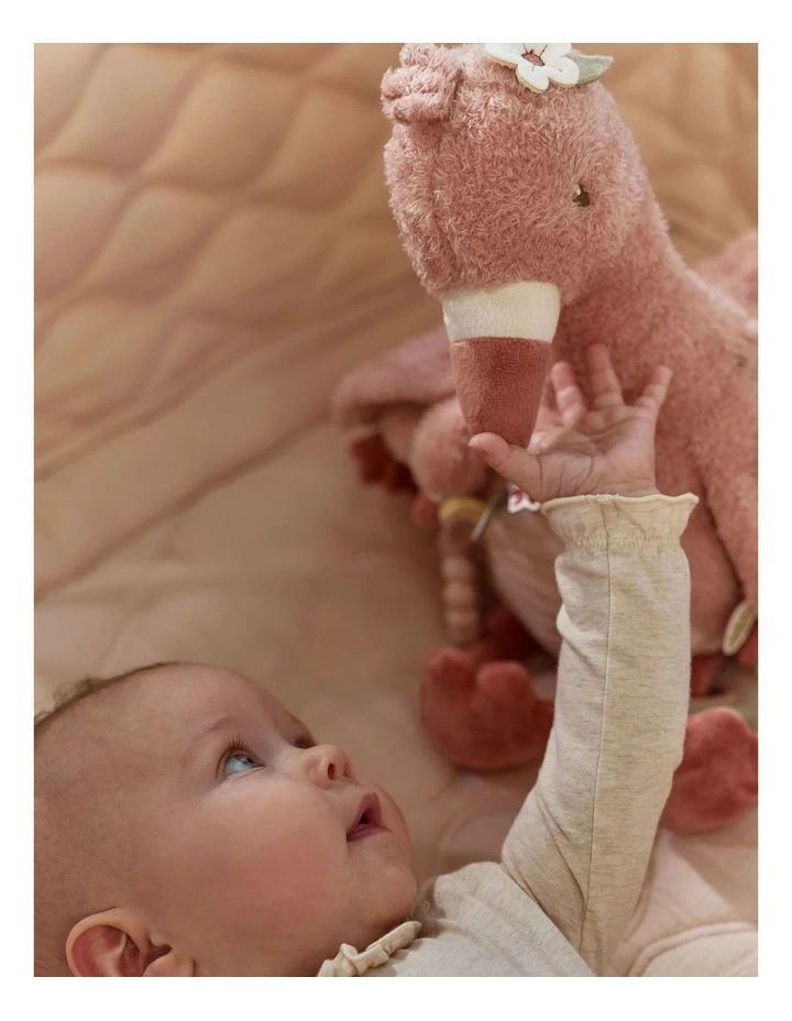 Little Dutch Safari Friends Activity Cuddle Flamingo image 2