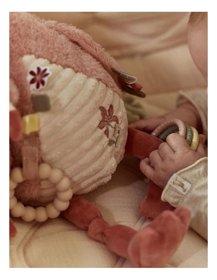 Little Dutch Safari Friends Activity Cuddle Flamingo image 3