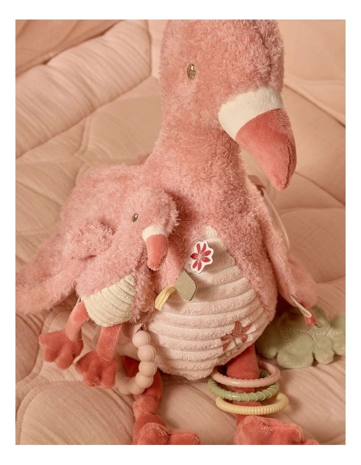 Little Dutch Safari Friends Activity Cuddle Flamingo image 4