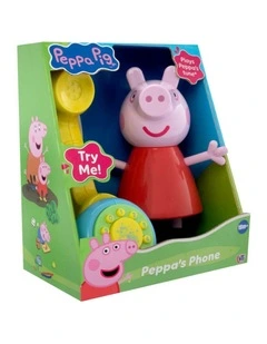 Peppa Pig - Character Telephone - Interactive Toy - 18 months 