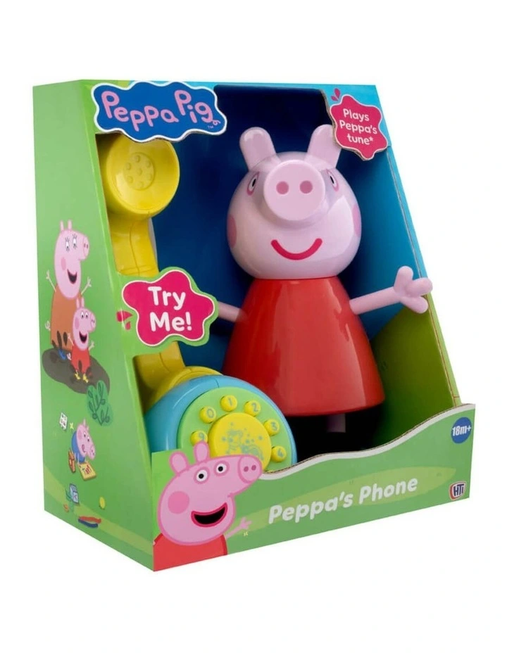 Peppa Pig - Character Telephone - Interactive Toy - 18 months image 1