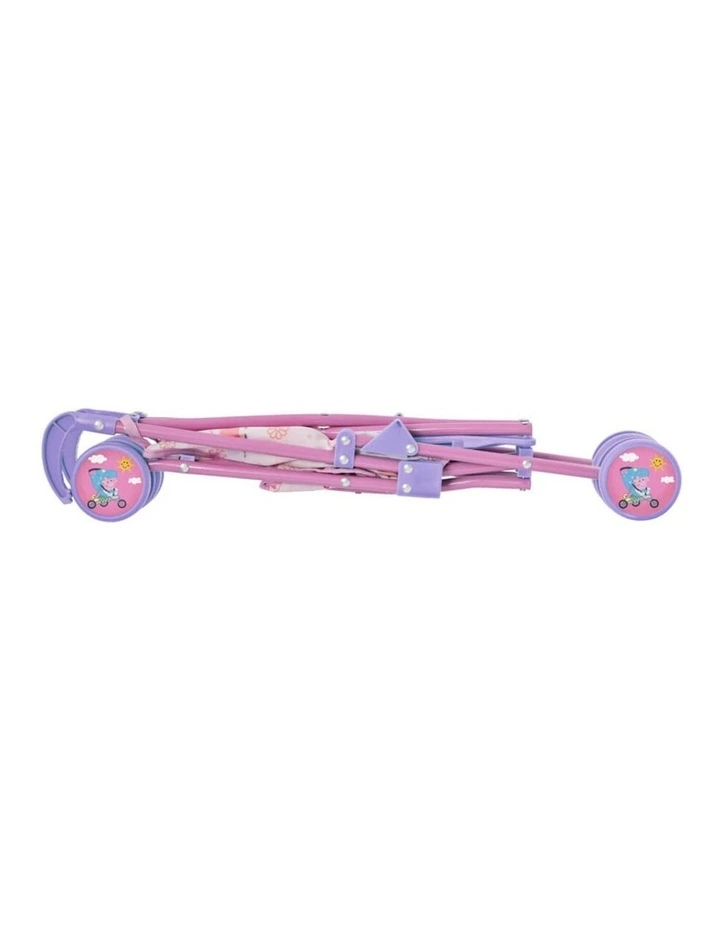 Peppa Pig - Baby Evie's Patterned Doll Stroller - Interactive Toy - 2 years  image 6