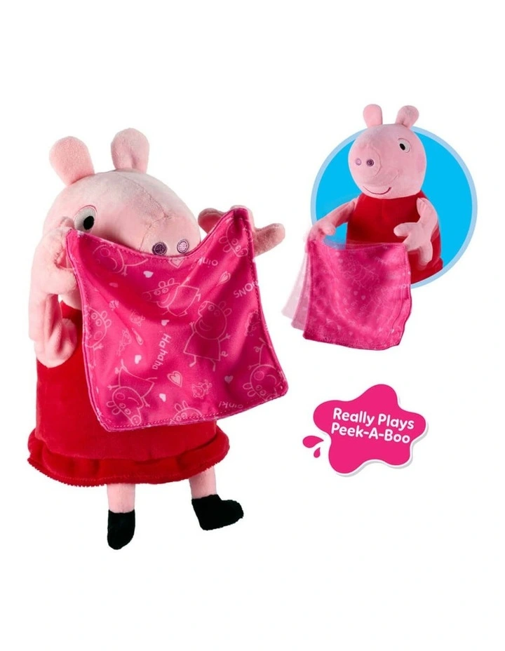 Peppa Pig - Peek-A-Boo Peppa Animated Plush - Interactive Toy - 1 year  image 4
