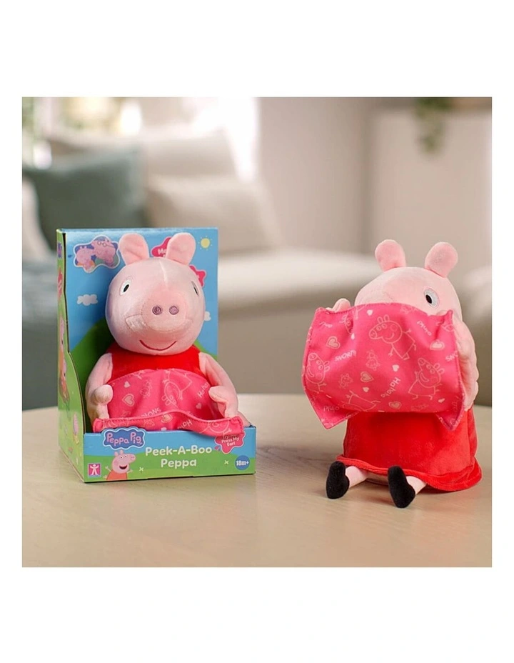 Peppa Pig - Peek-A-Boo Peppa Animated Plush - Interactive Toy - 1 year  image 7