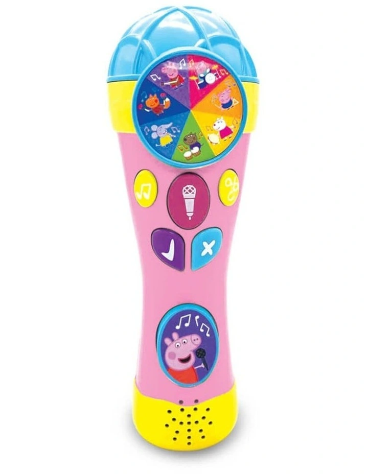 Peppa Pig - Peppa's Sing & Learn Microphone - Interactive Toy - 2 years image 2
