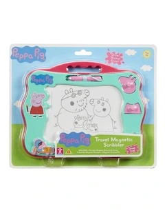 Peppa Pig - Travel Magnetic Scribbler, Activity Toy, 3 years 