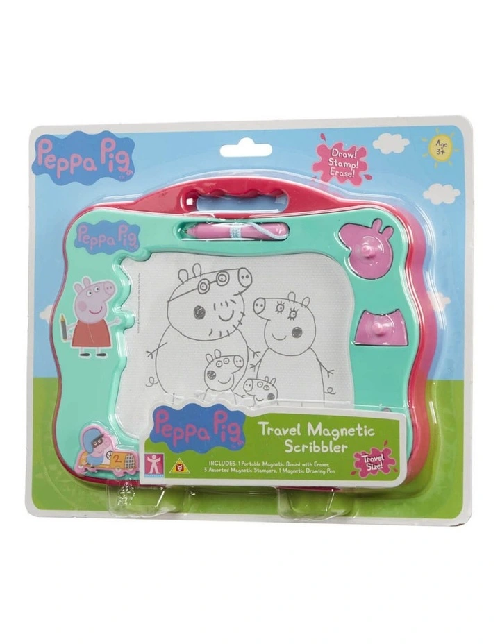 Peppa Pig - Travel Magnetic Scribbler, Activity Toy, 3 years  image 2