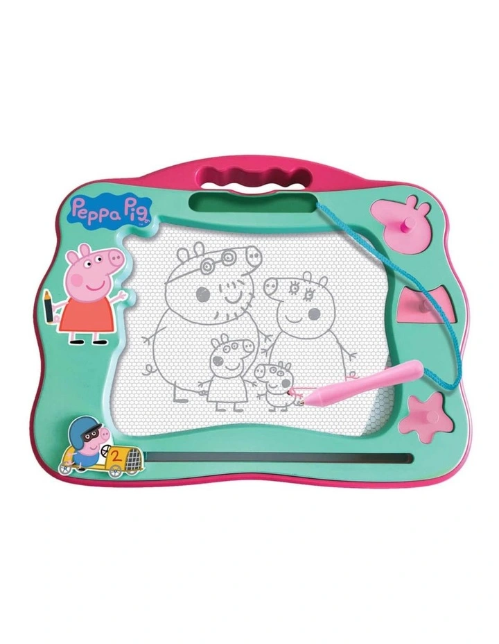 Peppa Pig - Travel Magnetic Scribbler, Activity Toy, 3 years  image 4