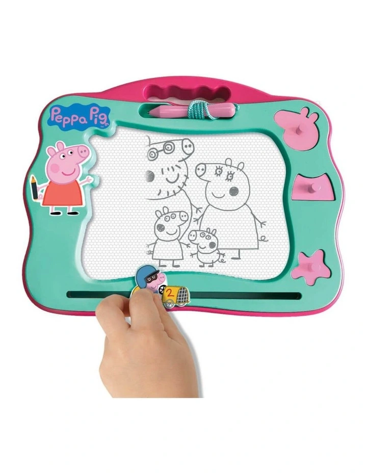 Peppa Pig - Travel Magnetic Scribbler, Activity Toy, 3 years  image 6