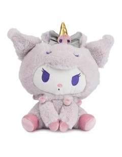 Hello Kitty & Friends - Kuromi Unicorn Soft Toy, 20cm, Plush, 1 year 
