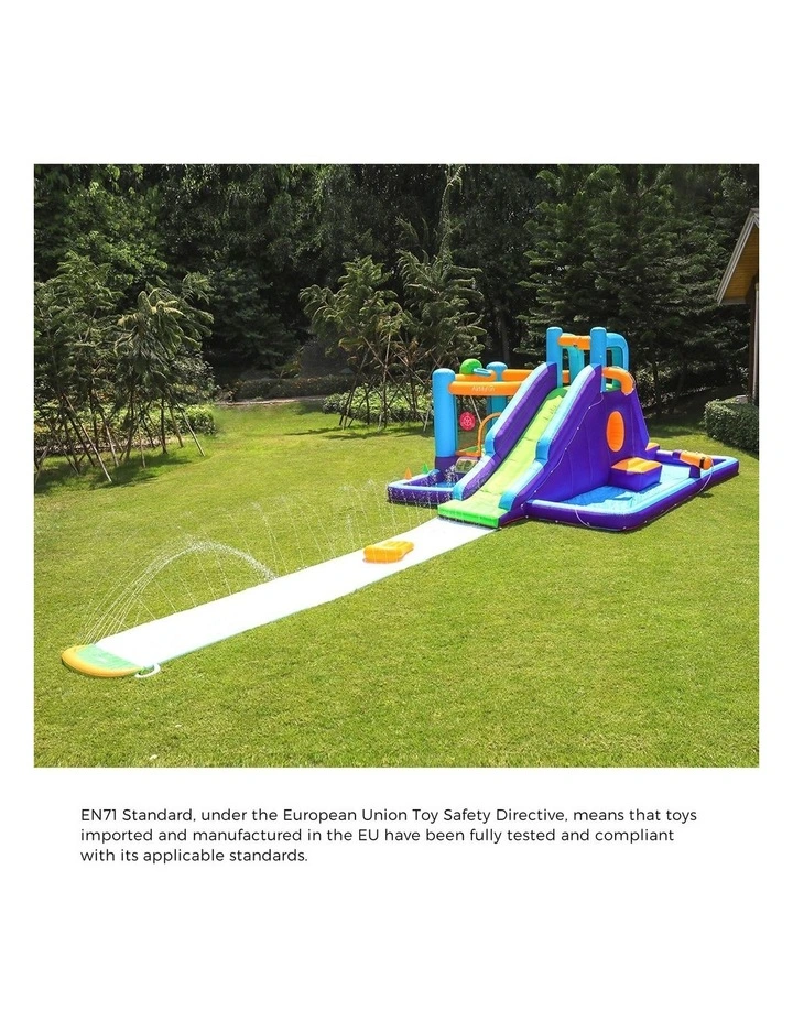 AirMyFun 11 Play Zones Inflatable Water Slide Trampoline Bounce House Splash image 6