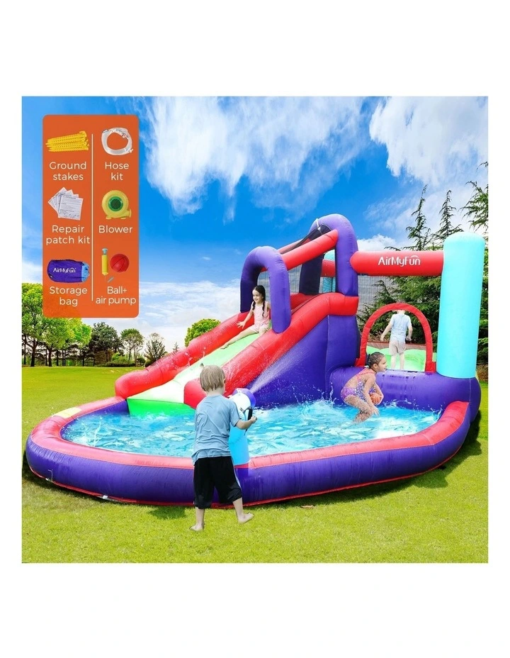 AirMyFun Inflatable Bounce House Water Slide Park Trampoline Jumping Castle Toy image 4