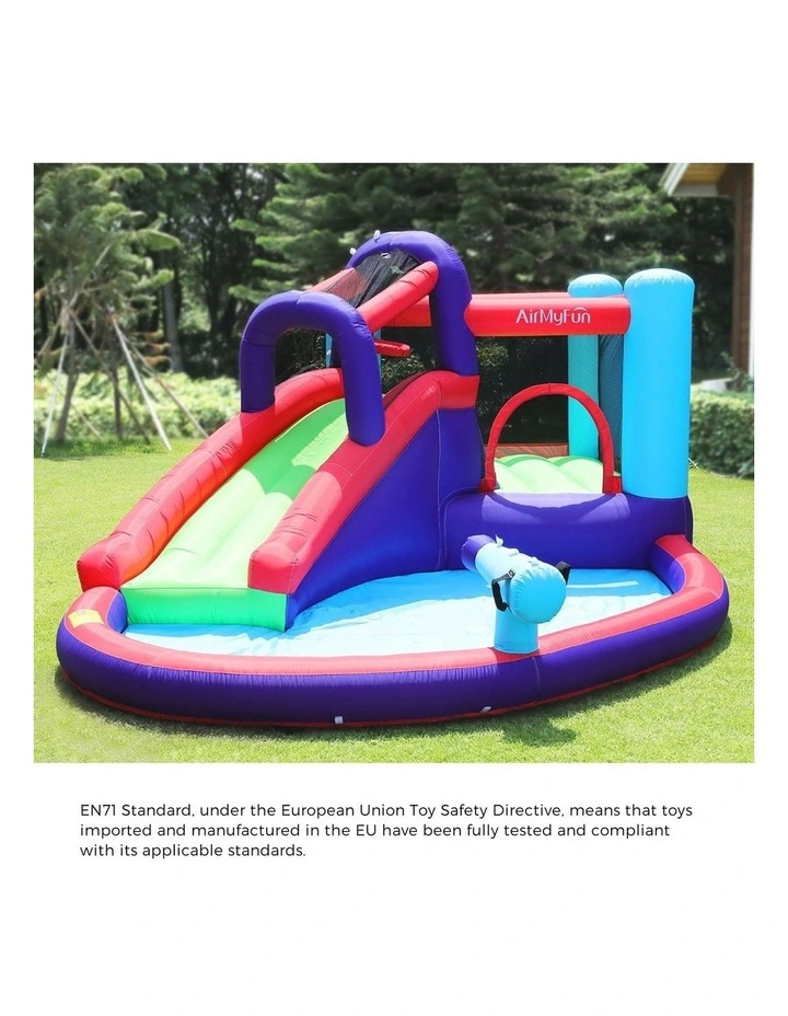 AirMyFun Inflatable Bounce House Water Slide Park Trampoline Jumping Castle Toy image 5