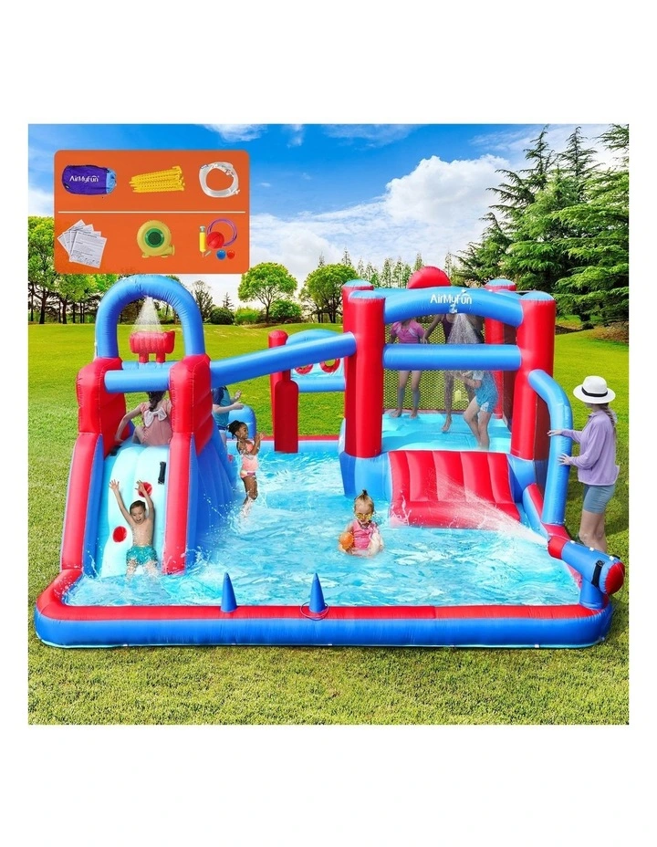 AirMyFun 11 Play Zones Inflatable Trampoline Bounce House Jumping Water Slide image 4