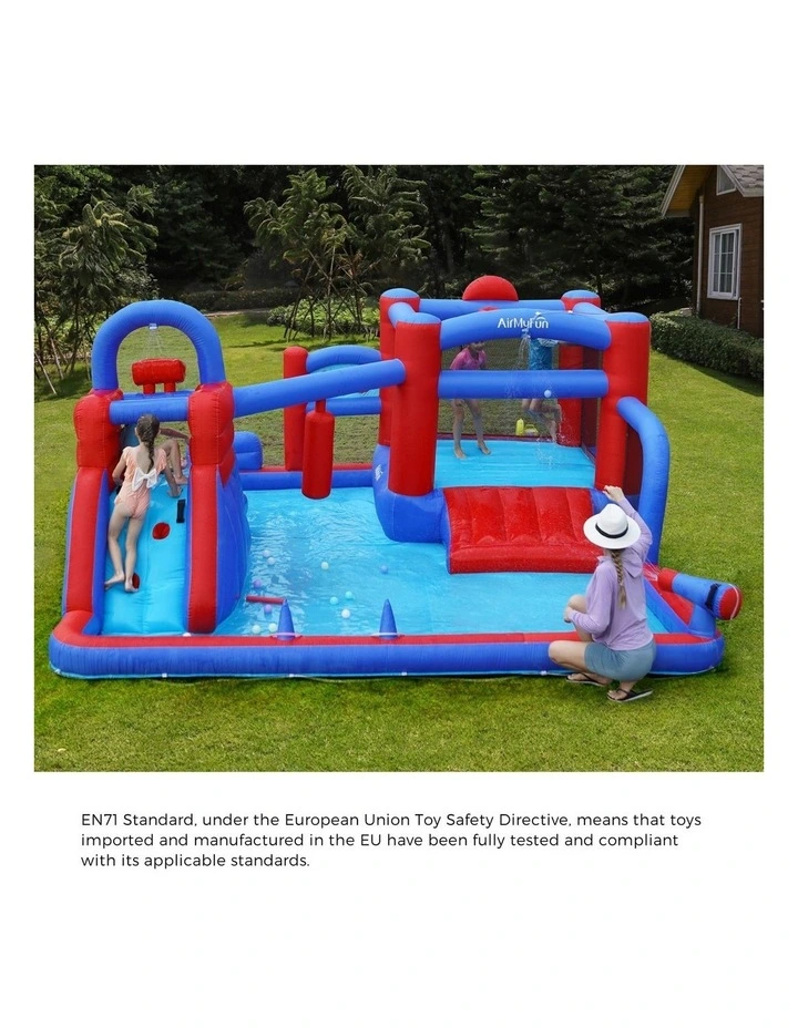 AirMyFun 11 Play Zones Inflatable Trampoline Bounce House Jumping Water Slide image 6