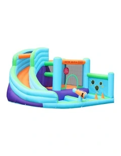 Doctor Dolphin Water Jumping Castle Inflatable Kids Bounce Trampoline Slide Play
