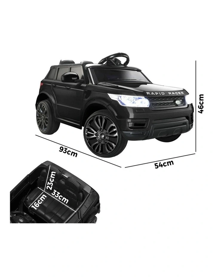 Mazam Ride On Car Electric Vehicle Toy Remote Cars Kids Gift MP3 LED light 12V image 3