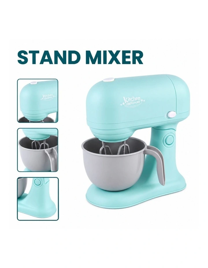 4 Piece Home Appliance Toy Mixer, Washing Machine, Oven & Dishwasher, With Lights & Sound image 3