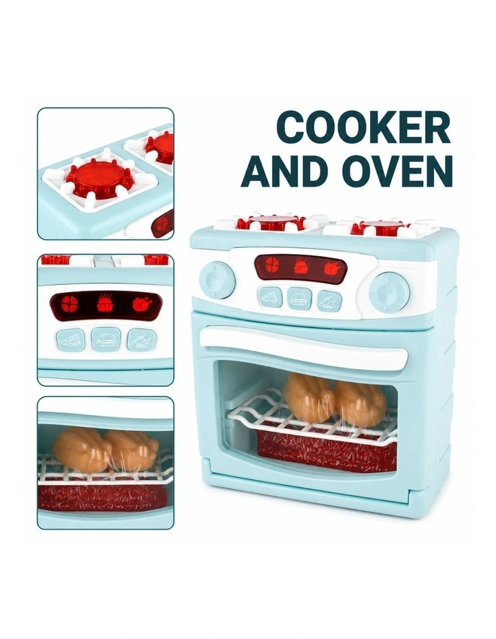 4 Piece Home Appliance Toy Mixer, Washing Machine, Oven & Dishwasher, With Lights & Sound image 5