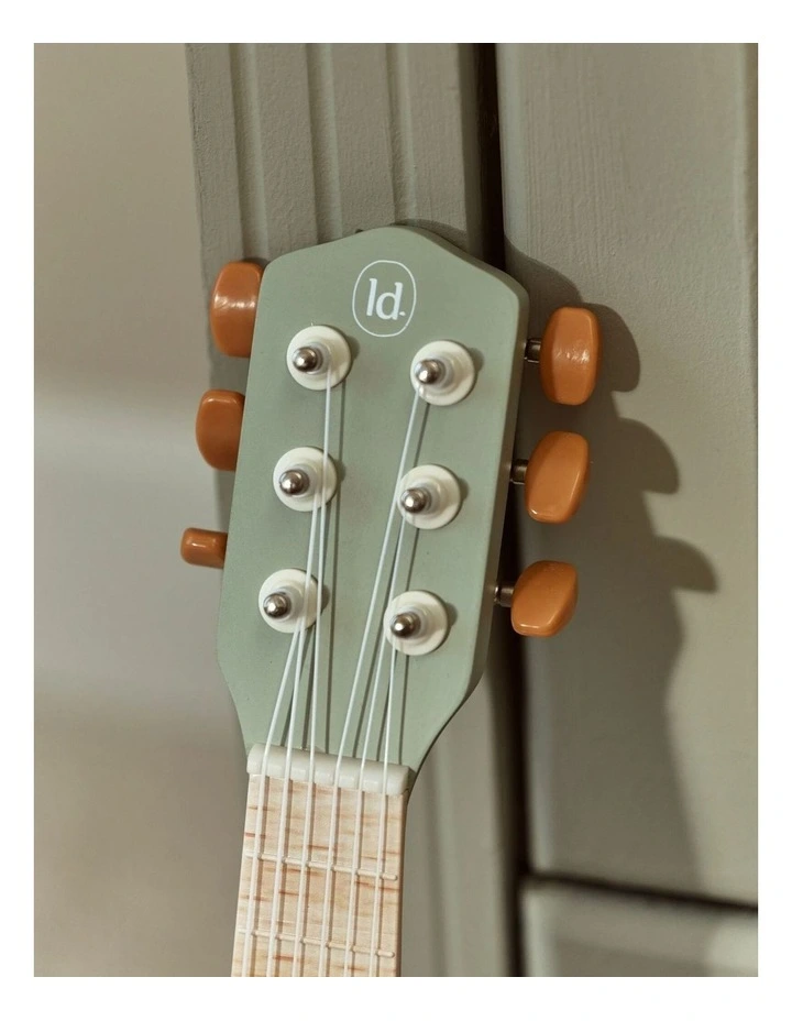 Little Dutch Safari Friends Wooden Guitar - Green image 6