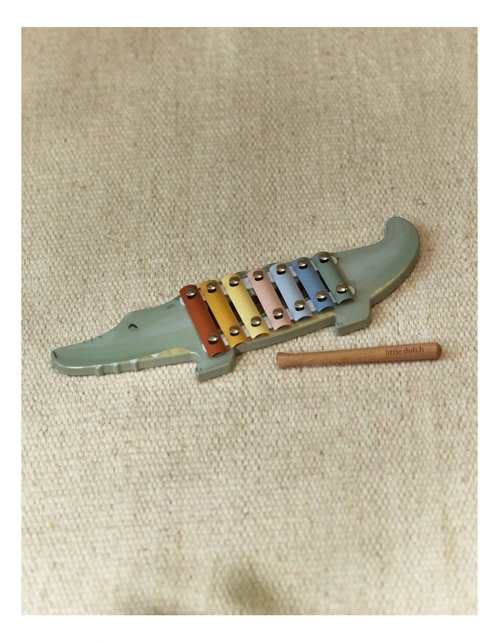 Little Dutch Safari Friends Xylophone Crocodile image 3