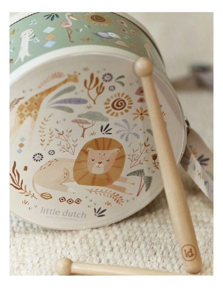 Little Dutch Safari Friends Music Drum image 3