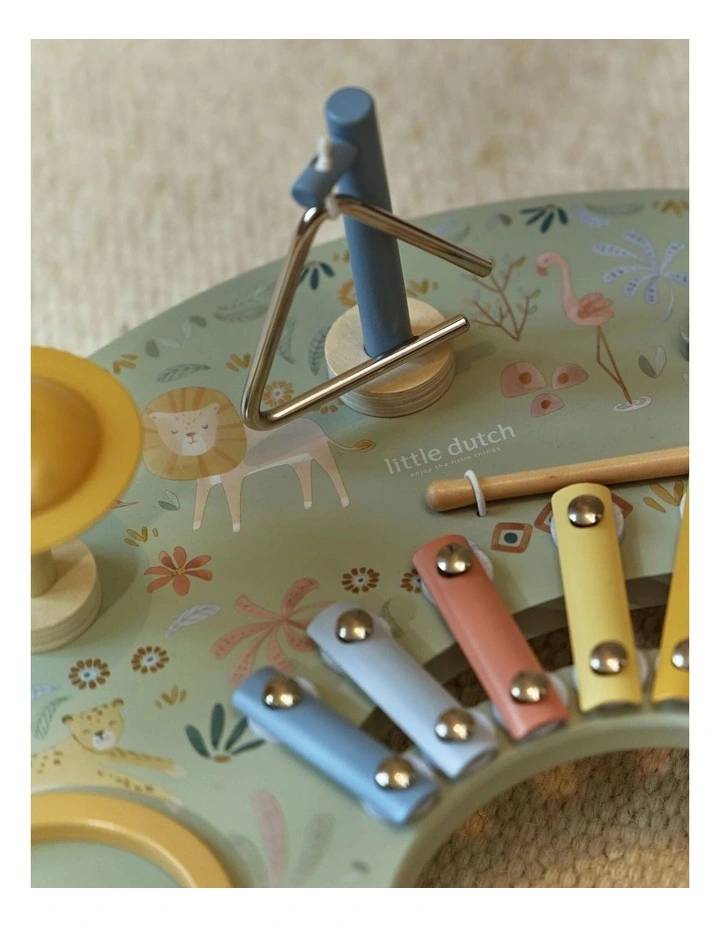Little Dutch Safari Friends Music Table image 3