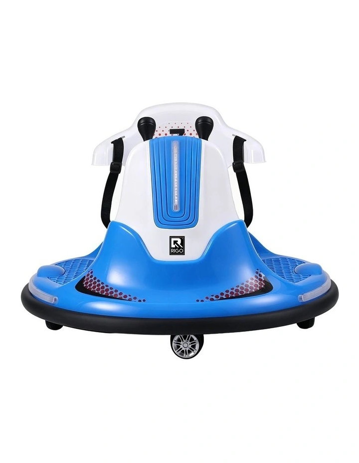 Rigo Ride on Cars Kids Bumper 12V Ride on Toy Toddler Remote Control Blue image 3