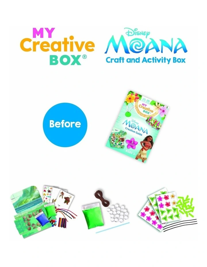 Disney Moana Craft Activity Box image 3