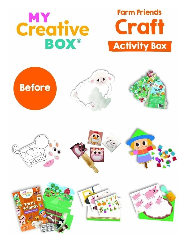 Farm Friends Craft Activity Box image 3