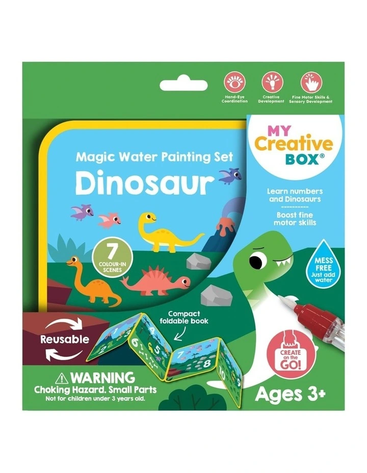 Dinosaur Magic Water Painting Set image 1