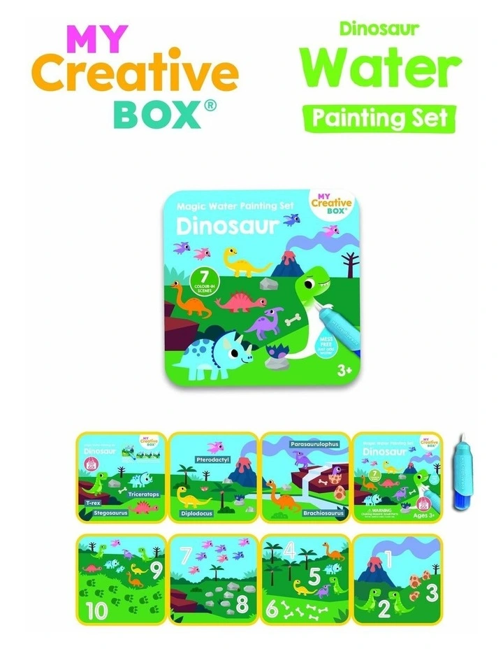 Dinosaur Magic Water Painting Set image 2