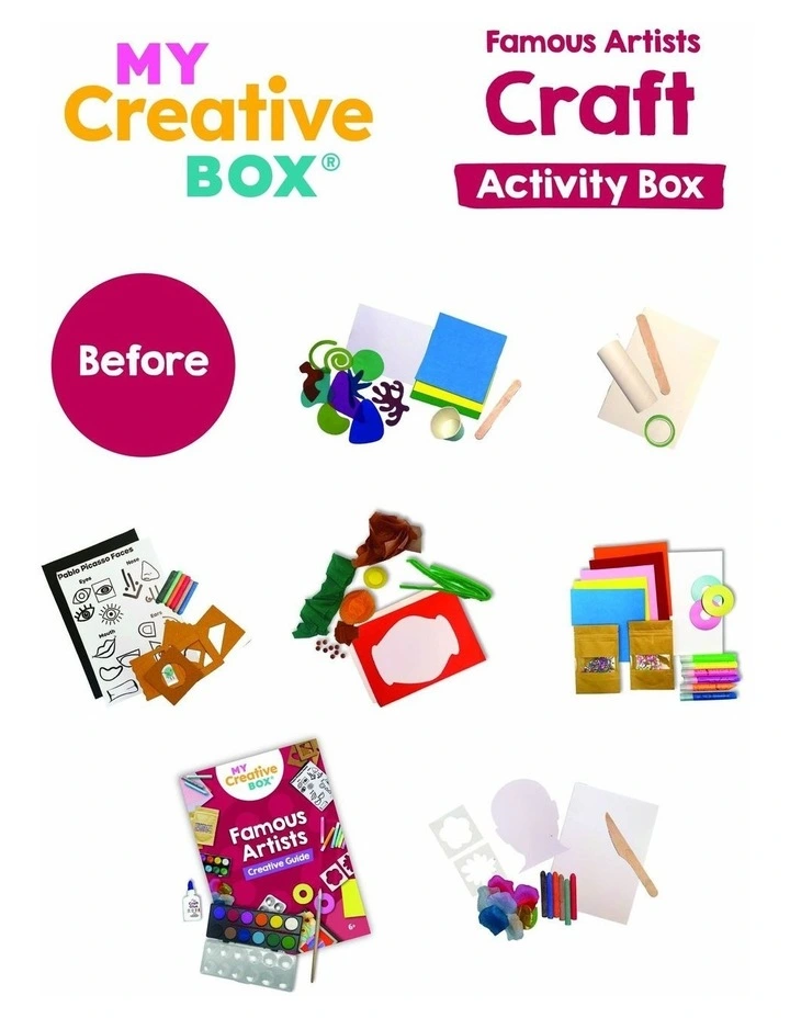 Famous Artists Craft Activity Box image 3