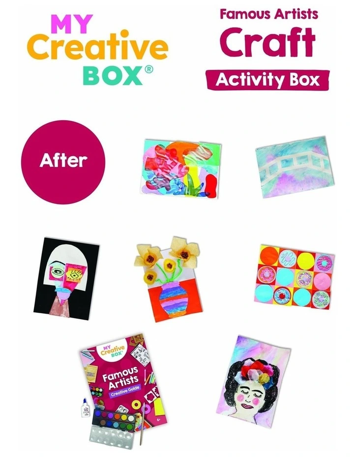 Famous Artists Craft Activity Box image 4