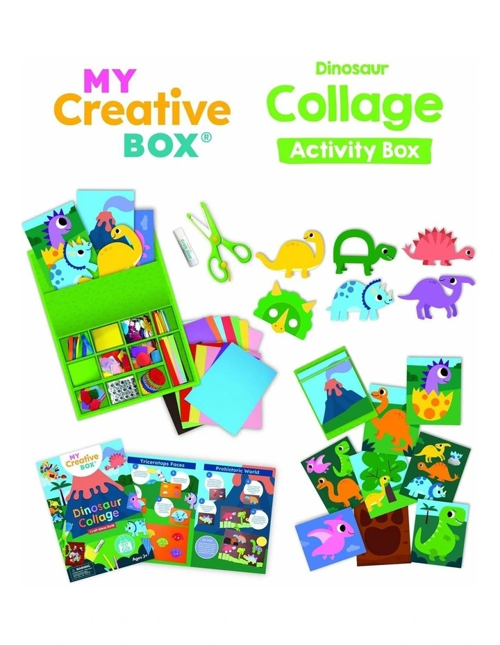 Dinosaur Collage Activity Box image 3