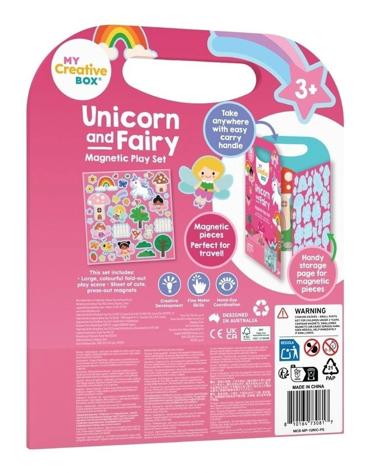 Unicorn and Fairy Magnetic Play Set image 2