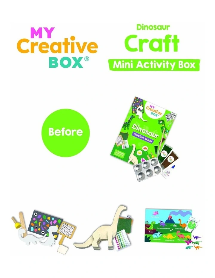 Dinosaur Craft Mini Activity Box image 3